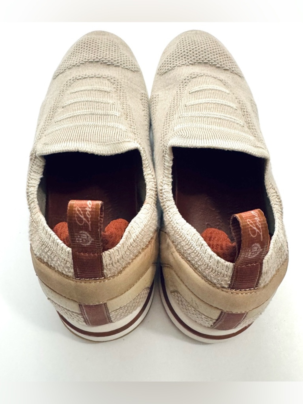 Loro Piana 360 LP Flexy Knit Slip-On Trainer Sneakers Tan Women’s Sz 39.5 US 9 - Picture 5 of 14